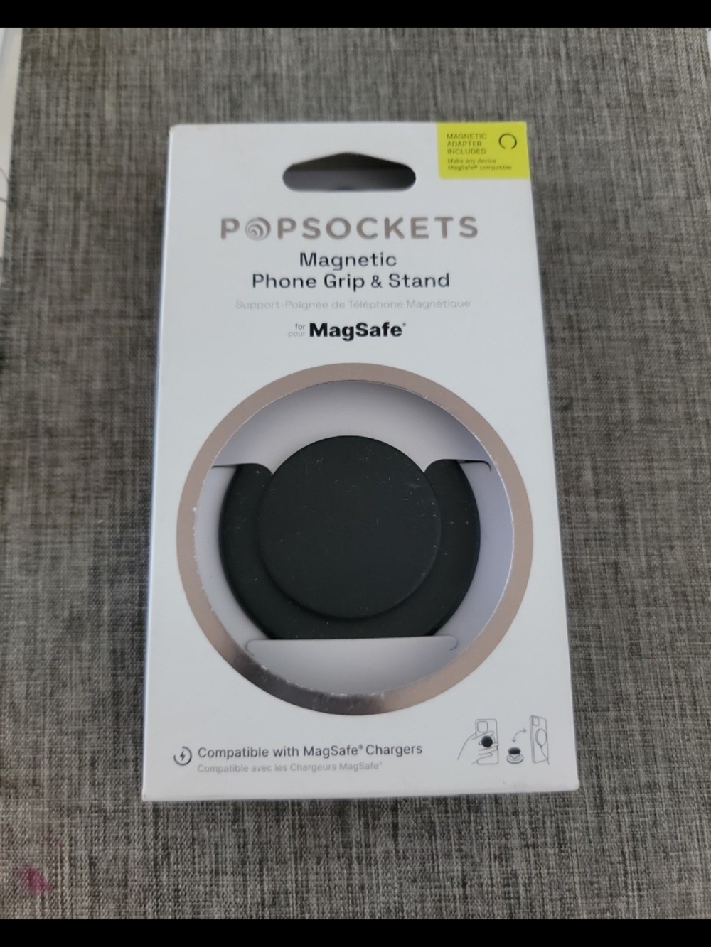 PopSocket Magnetic Phone Grip & Stand for MagSafe - Black